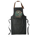 A Bones Coffee Company apron.