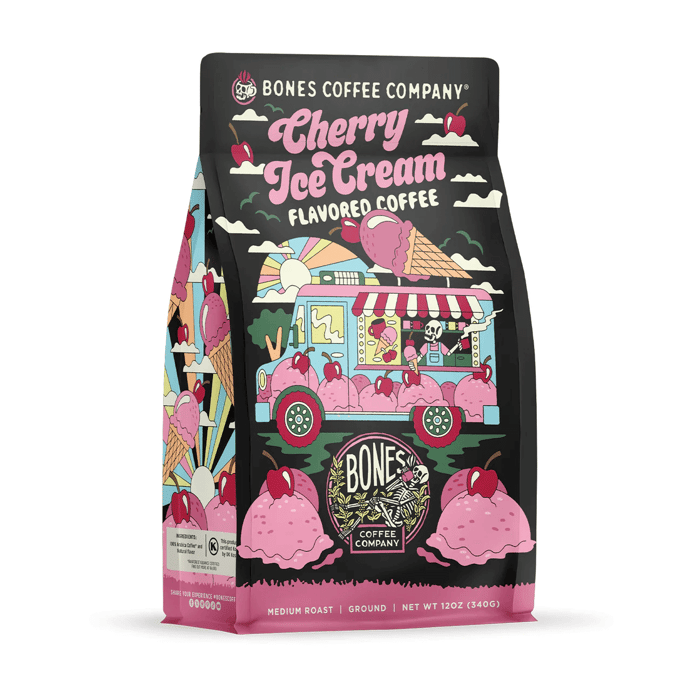 Cherry Ice Cream Flavored Coffee