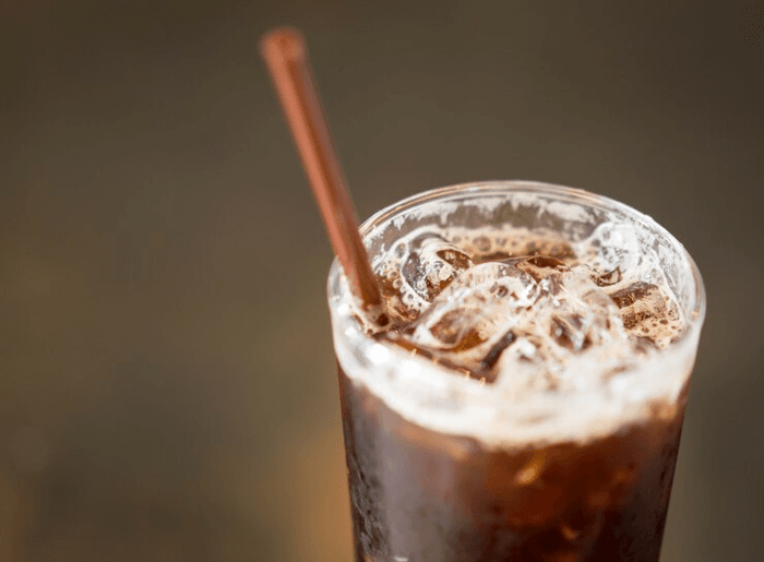 iced Americano coffee